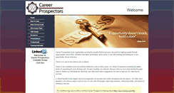Desktop Screenshot of career-prospectors.com