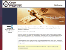 Tablet Screenshot of career-prospectors.com